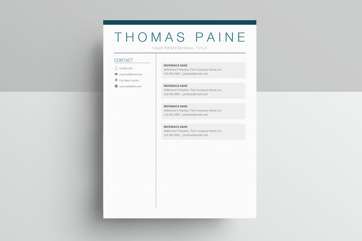 Google Docs Resume Template, a Resume Template by MioDocs (Photo 6 of 7)
