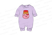 Cute Kawaii Pickles Jars Characters, an Object Illustration by Palau (Thumbnail 8 of 12)