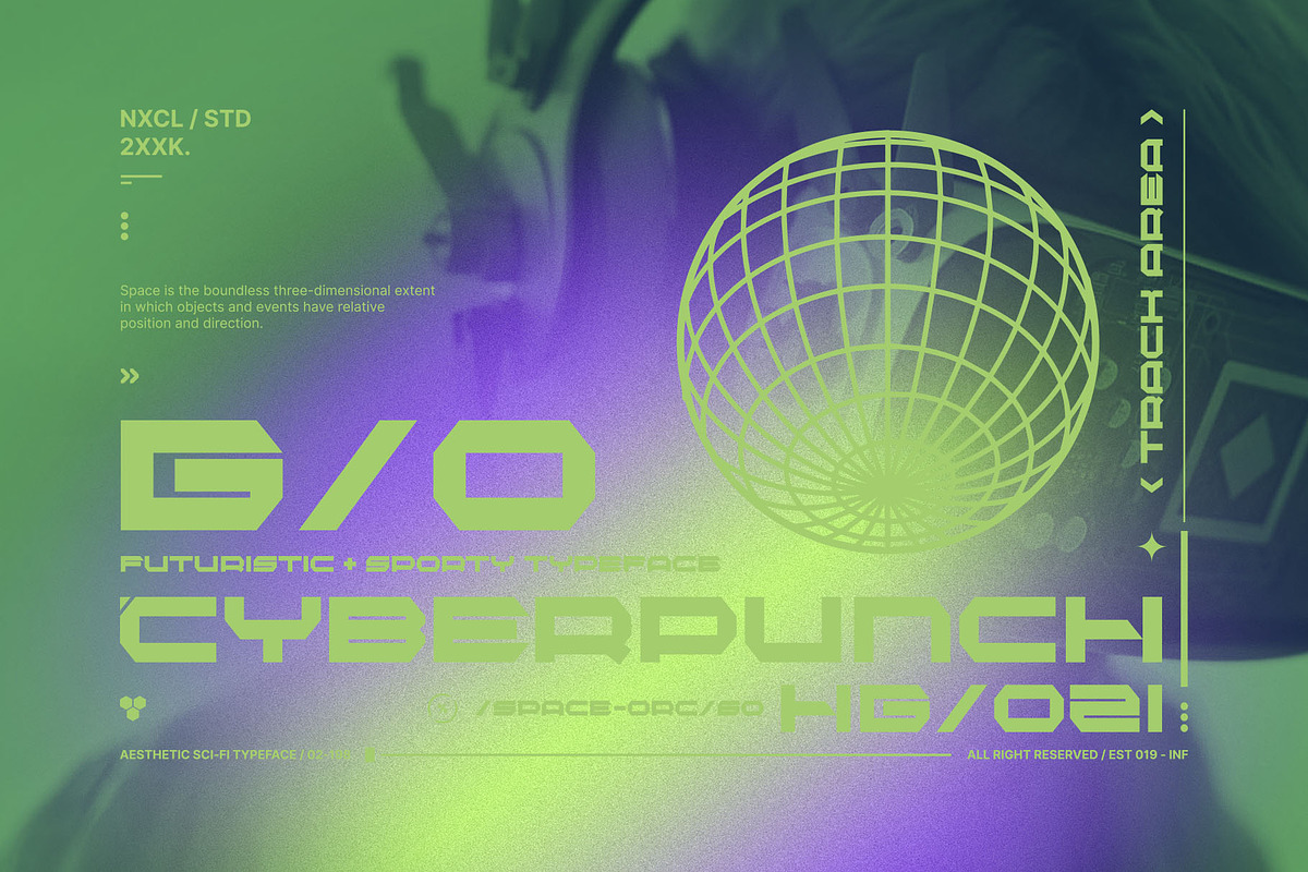 BEXAGO - Futuristic Techno Font, a Sans Serif Font by Enxyclo Studio (Photo 9 of 10)