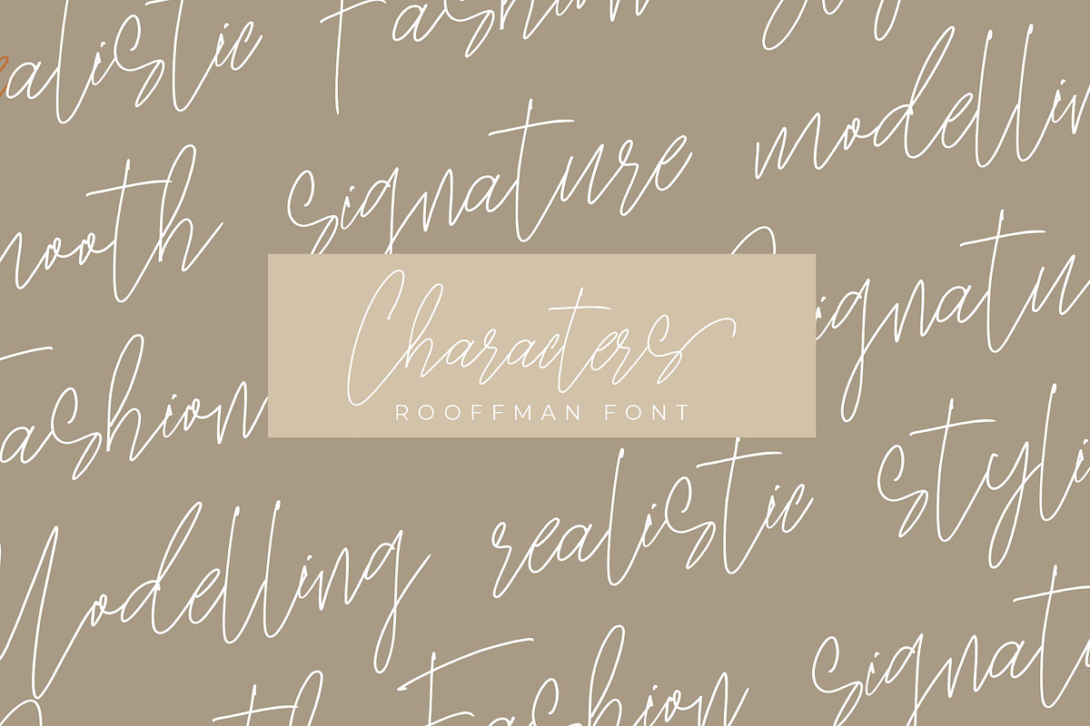 Samuel Zevanni || signature font preview 7