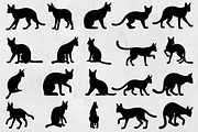 Caracal Silhouette SVG, an Animal Illustration by newminddesign (Thumbnail 1 of 3)