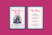 Happy 18 Birthday Invitation, an Invitation Template by iDoodle Studio (Thumbnail 1 of 4)