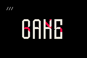 CAKE SANS - font.