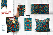 Jacobean pattern, a Pattern Graphic by Ivchenko design (Thumbnail 3 of 3)