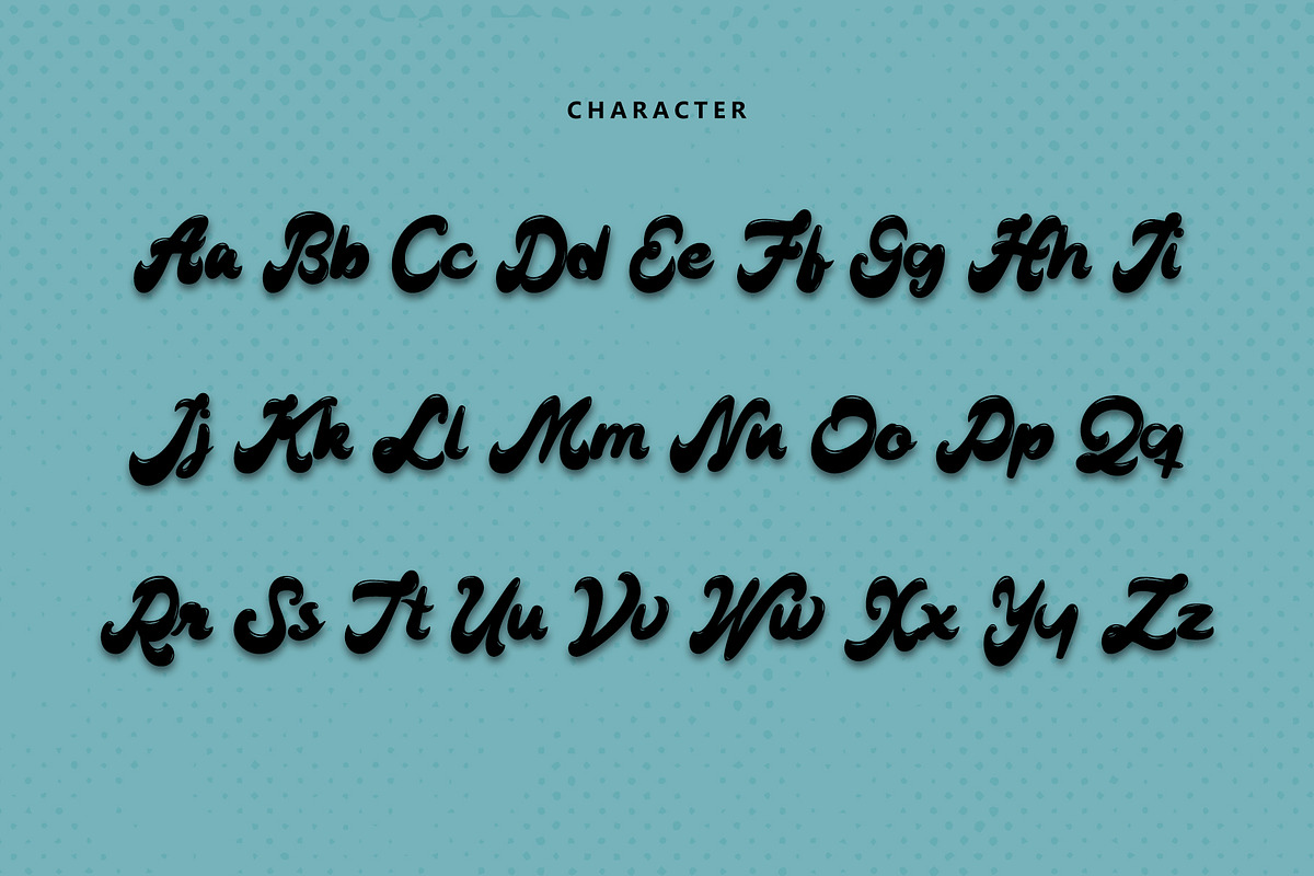 Folka - Bubble Script Font, a Handwritten Font by erlosDESIGN (Photo 13 of 16)