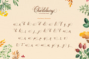 Charlebury Script Font, a Script Font by Salt & Pepper Designs (Thumbnail 7 of 9)
