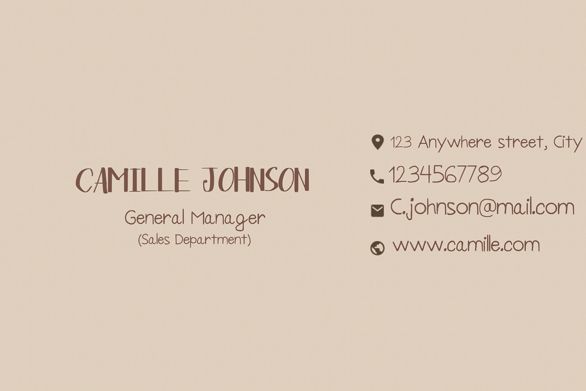 Fantasy | A script font, a Script Font by FlowerWall (Photo 3 of 5)