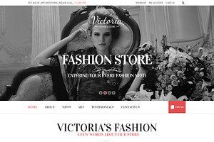 Victoria - Ecommerce Template