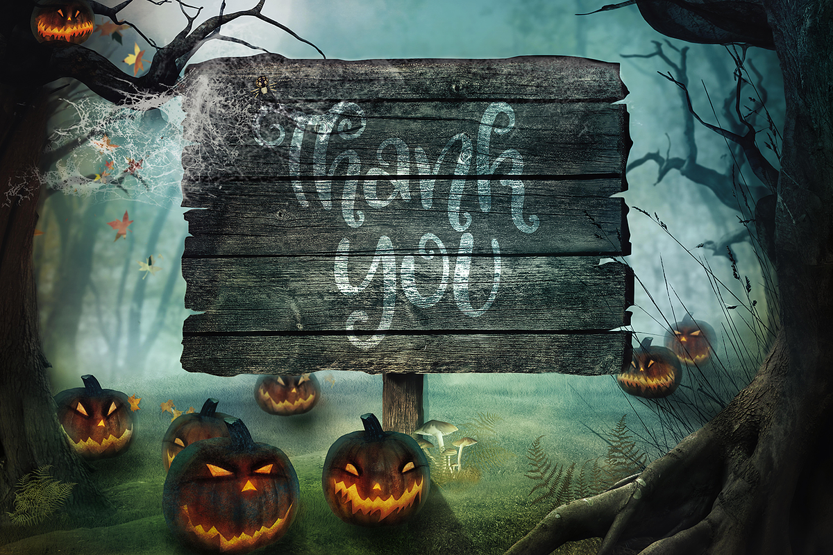 Something Wicked -spooky script font, a Font by Amber Nest Design (Photo 10 of 10)
