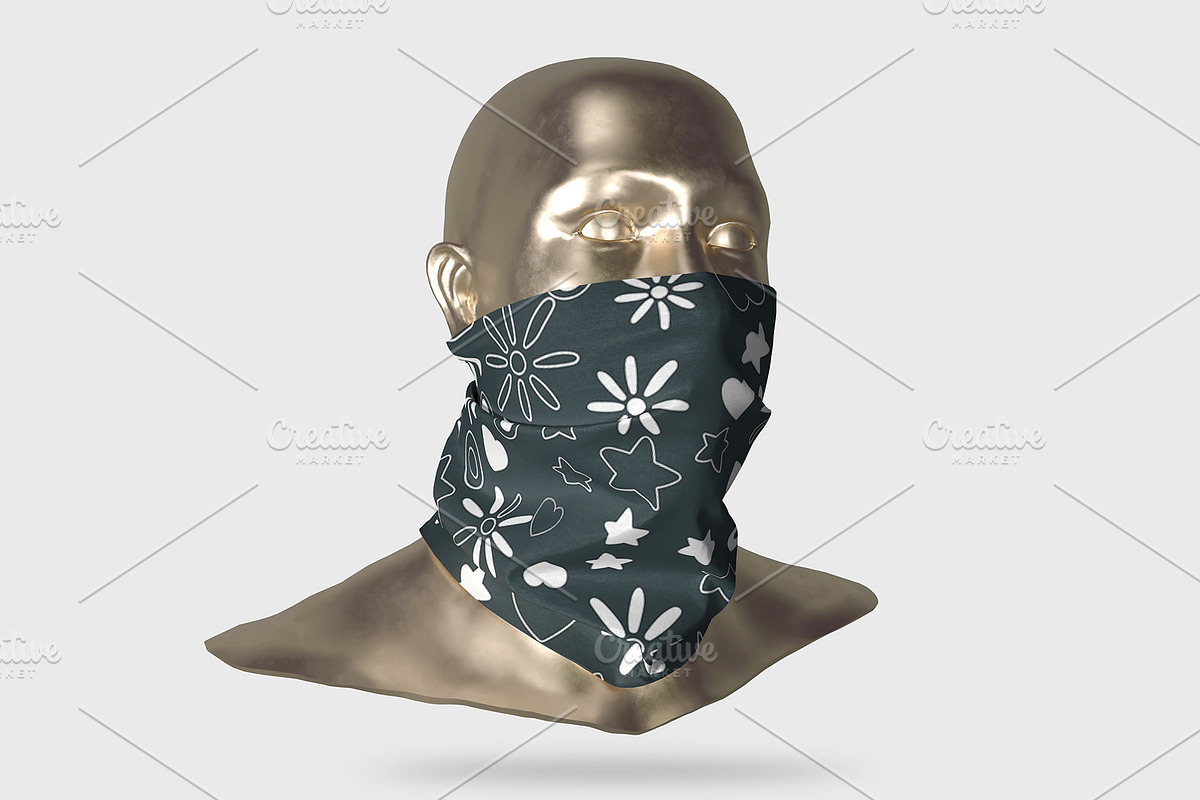 Face mask mockup 2, a Mask Mockup by Radmila (Photo 5 of 6)