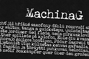 Machina G, a Font by Leitmotif (Thumbnail 1 of 3)
