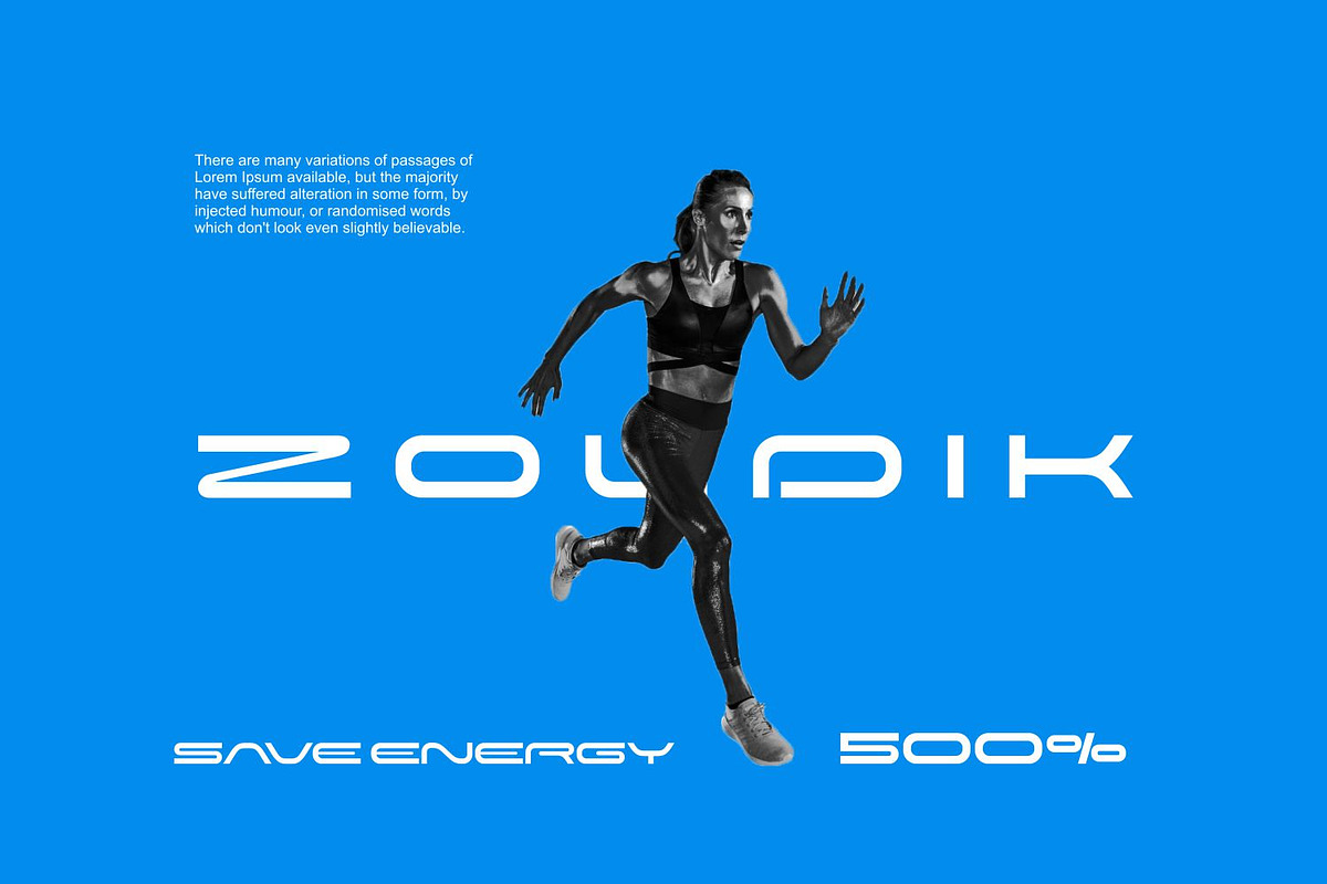 Moren: Futuristic Sleek Stylish Font, a Sans Serif Font by WhymoreArt (Photo 3 of 8)