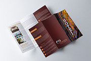 Hotel Trifold Brochure, a Brochure Template by Psd Templates (Thumbnail 1 of 3)