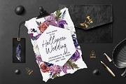 Gothic Halloween Watercolor Set, a Decorative Illustration by Elena Dorosh (Thumbnail 14 of 19)