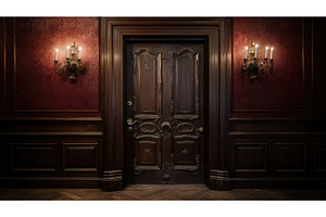 knob exit door ai generated, an Architecture Photo by pikepicture