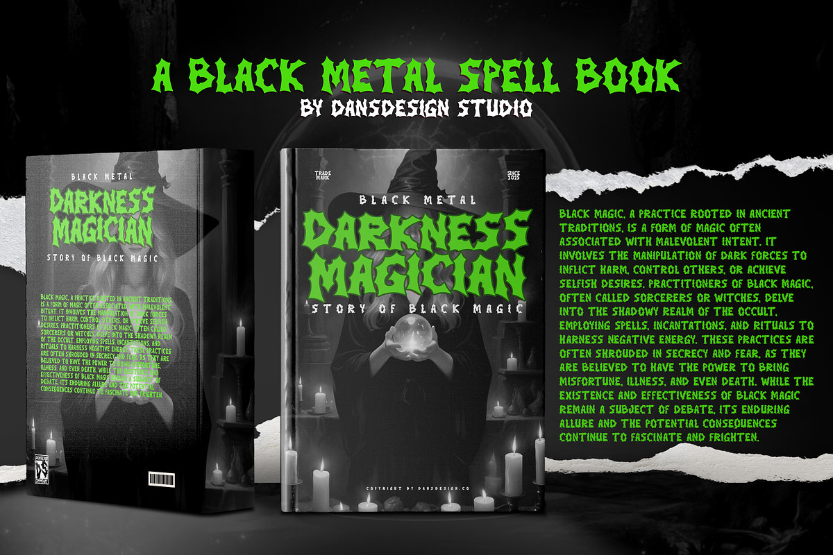 Skyforge Webster Metal Gothic font, a Blackletter Font by dansdesign (Photo 8 of 12)