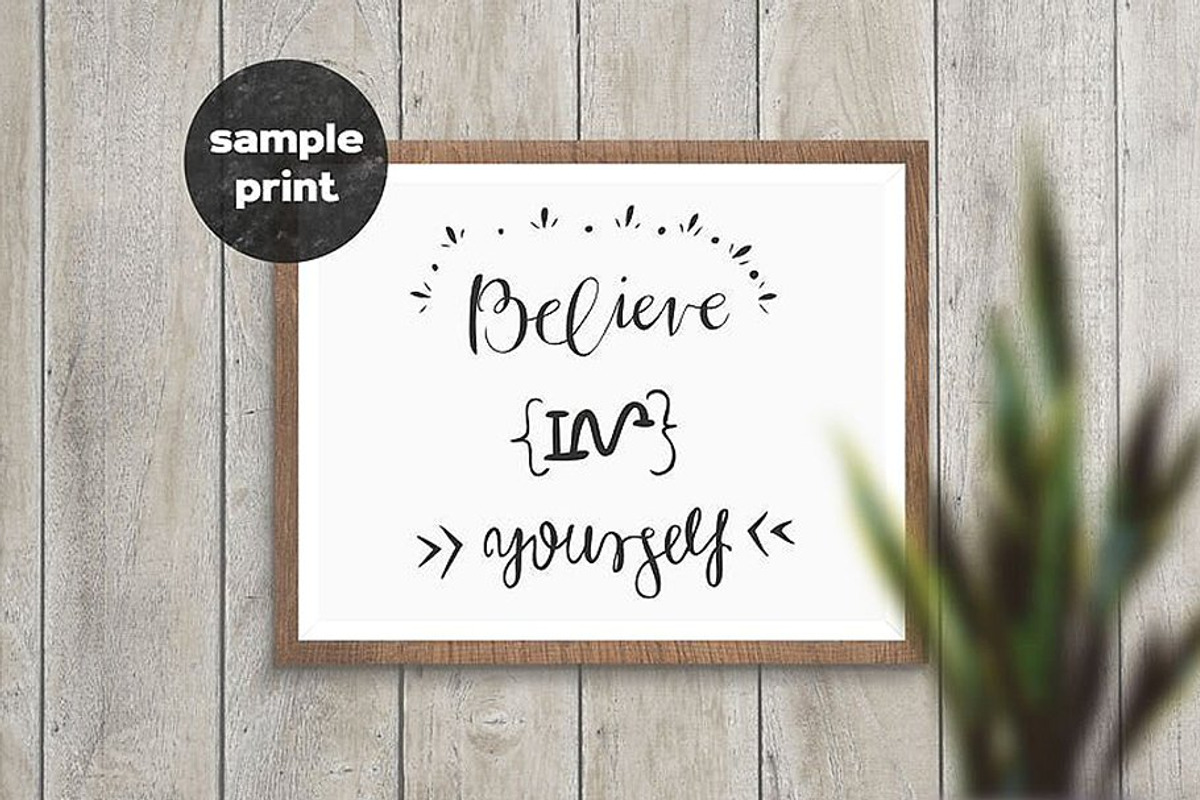 Framezilla 2 | 25 Frame Mockups, a Print Template by Frisk Shop (Photo 6 of 8)