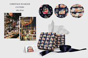 Watercolor Christmas pattern., a Pattern Graphic by ma_i_vi (Thumbnail 3 of 8)