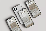 Smartphone Mockup, an iPhone Mockup by zpackcreative (Thumbnail 3 of 5)