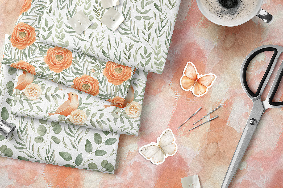 Everbloom Floral Collection, a Decorative Illustration by Anna Druzhkova (Photo 17 of 22)