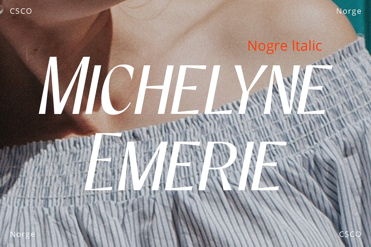 Norge – Contemporary Sans Serif, a Sans Serif Font by Craft Supply Co. (Photo 7 of 8)