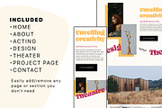 Artist Squarespace 7.1 Template, a Squarespace Template by PATCHPO (Thumbnail 7 of 10)