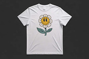 Vintage Smiley Face Daisy Design, an Illustration by Purpose Ekbal (Thumbnail 2 of 3)