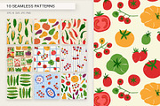 Farm Vegetables | 100% Hand drawn, a Food Illustration by Irina Ostapenko (Thumbnail 2 of 10)