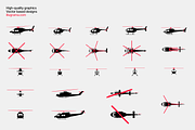 Helicopters - Modern Graphics, an Illustration by illugrama (Thumbnail 4 of 7)
