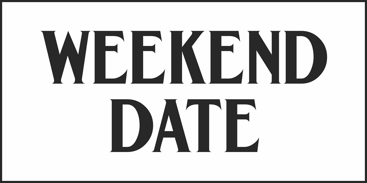 Weekend Date JNL, a Serif Font by Jeff Levine Fonts (Photo 2 of 5)