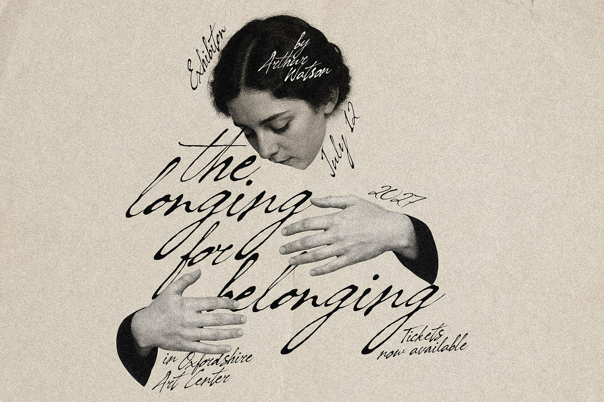 Sunday Poetry - Handwritten Script, a Handwritten Font by AndrewPixelType (Photo 4 of 13)