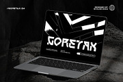 Goretax - Tech Display Font, a Sans Serif Font by Inviline.co (Thumbnail 10 of 11)