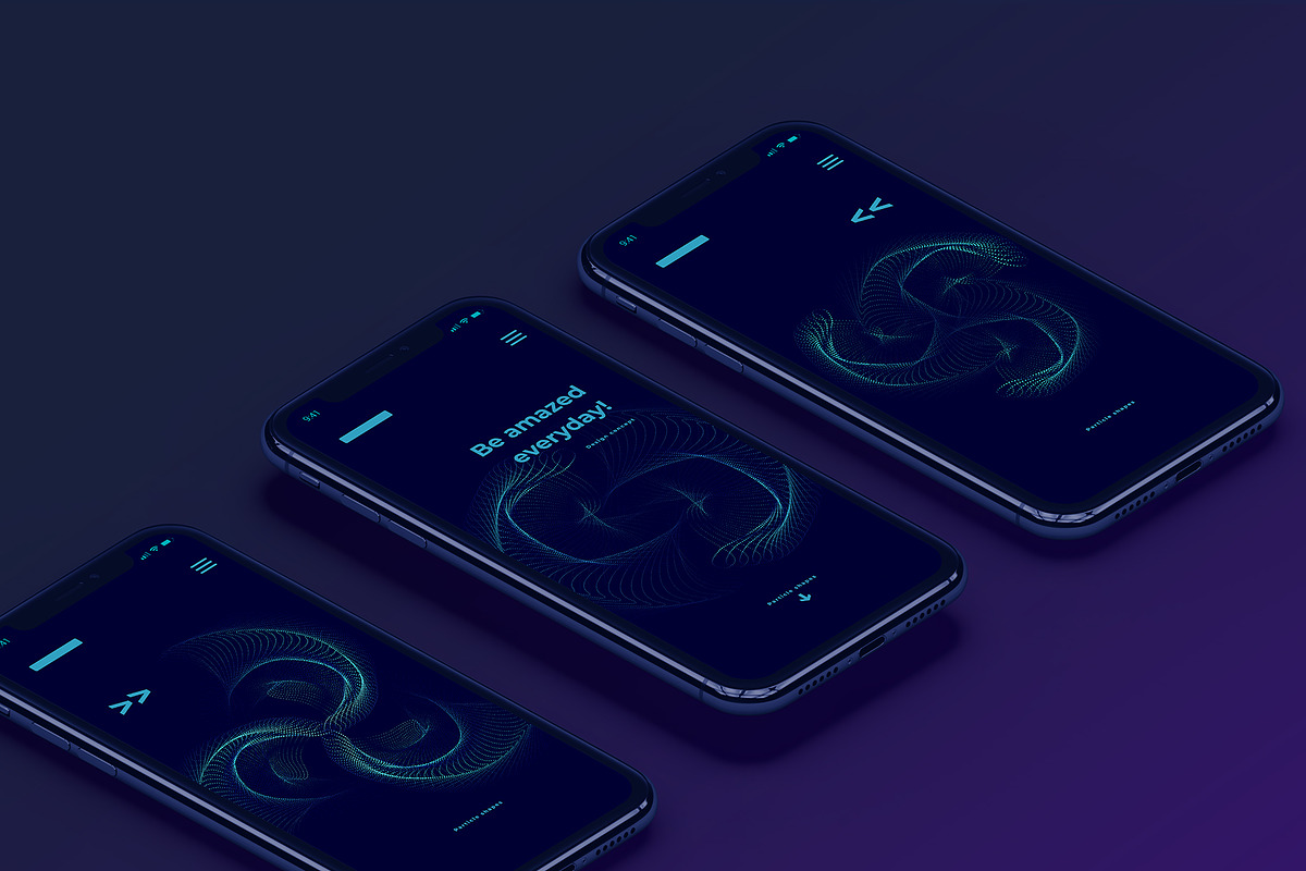Particle Backgrounds vol 6, a Templates & Theme by blauananas (Photo 27 of 29)