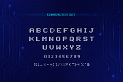 Cyber - Technology Font, a Font by AndrewPixelType (Thumbnail 6 of 7)