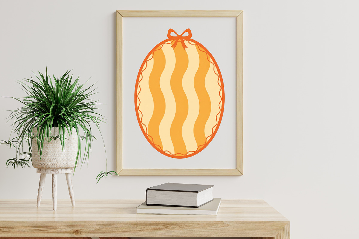 Hand-Drawn Coquette Frame Clipart, an Illustration by Libby Wishes (Photo 7 of 7)