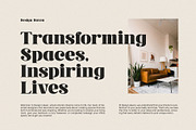 Milega - Stylish Bold Serif, a Serif Font by TypeLogue (Thumbnail 3 of 5)