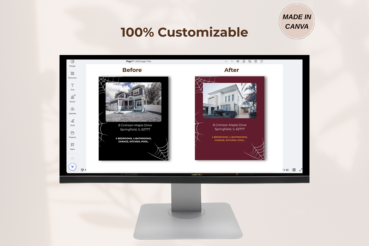 Realtor Marketing Kit Bundle, a Social Media Template by SassyCorners (Photo 12 of 13)