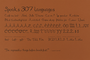 Geranium - Whimsical Hand‑Drawn Font, a Handwritten Font by Lilithcollageart (Thumbnail 8 of 9)