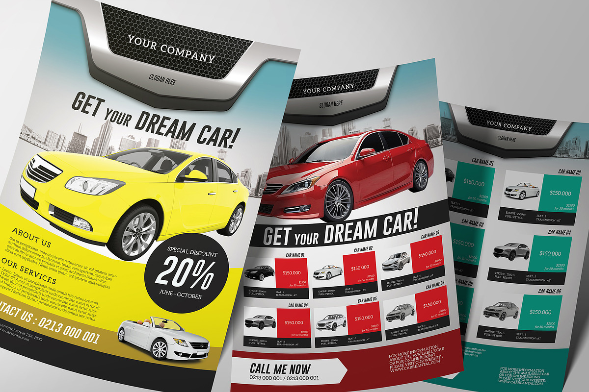 Car Sale Flyer, a Flyer Template by Aarley Kaiven