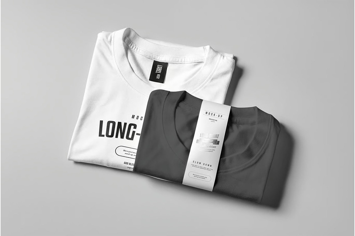 Long Shirt Mock-up, a Shirt Mockup by zippypixelstudio (Photo 3 of 10)