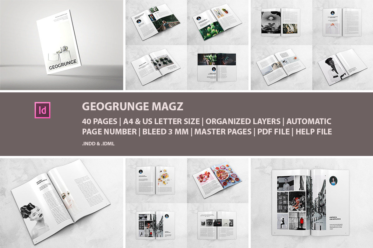 Magazine Bundle #1, a Magazine Template by Bookrak Graphic Design (Photo 4 of 7)
