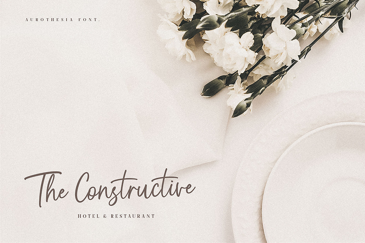 Aurothesia Casual Chic Font Duo! preview 3