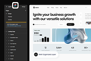 Digital Marketing Landing Page, a Landing Page Template by SLAB! Design (Thumbnail 2 of 4)