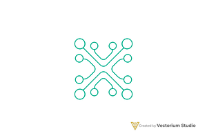 Network Abstract Tech Logo, a Branding & Logo Template by Vectorium Studio