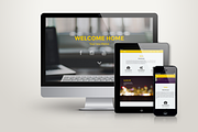 Home - HTML Responsive One Page, a HTML Template by JoaoRibau (Thumbnail 1 of 4)