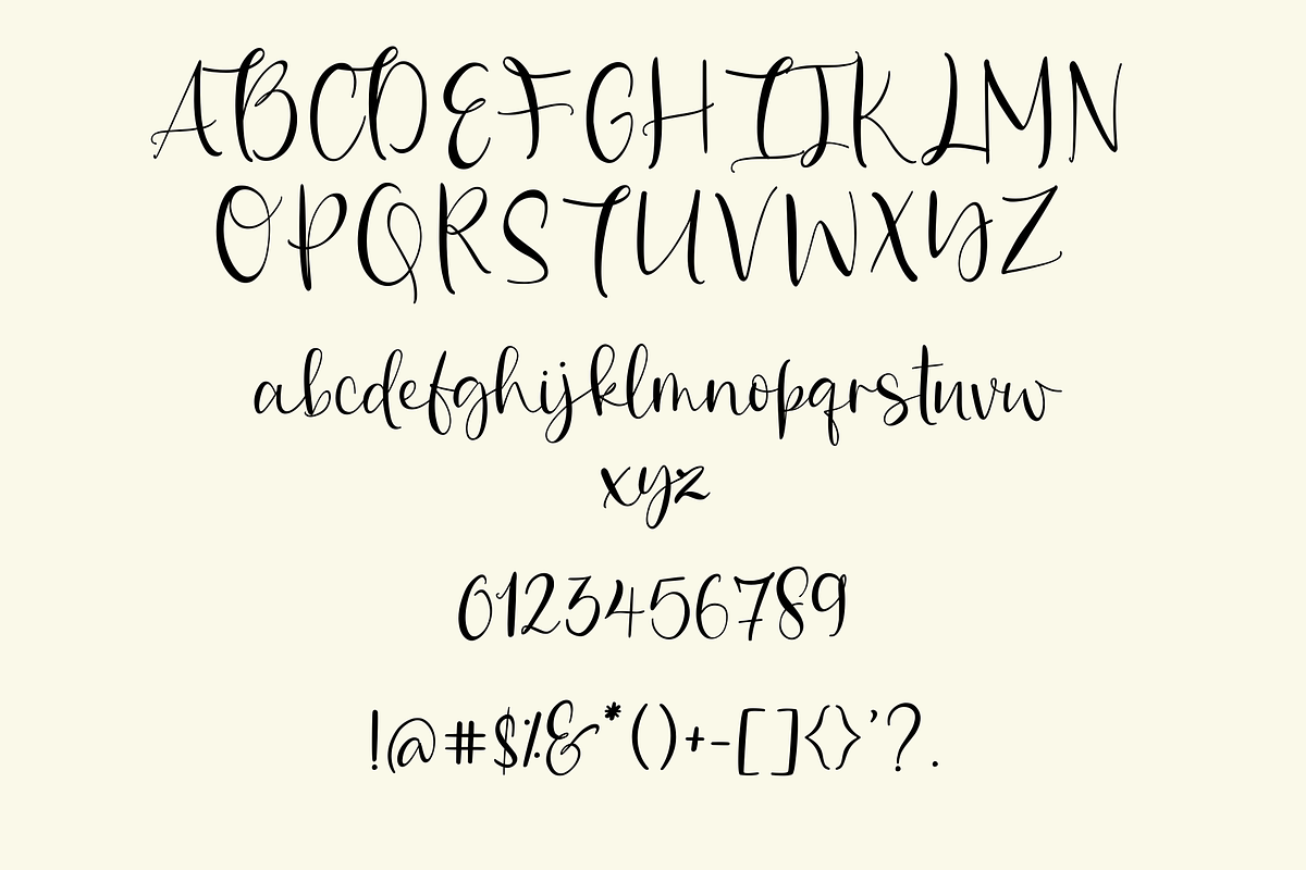 Butter and Blossom | Script Font, a Font by theinkaffair (Photo 8 of 8)