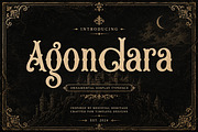 Agondara – Gothic Display Font, a Serif Font by Wow Magic (Thumbnail 4 of 4)