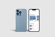 iPhone 13 Pro Max Mockup Bundles, an iPhone Mockup by Graphic Aesthetic (Thumbnail 7 of 22)