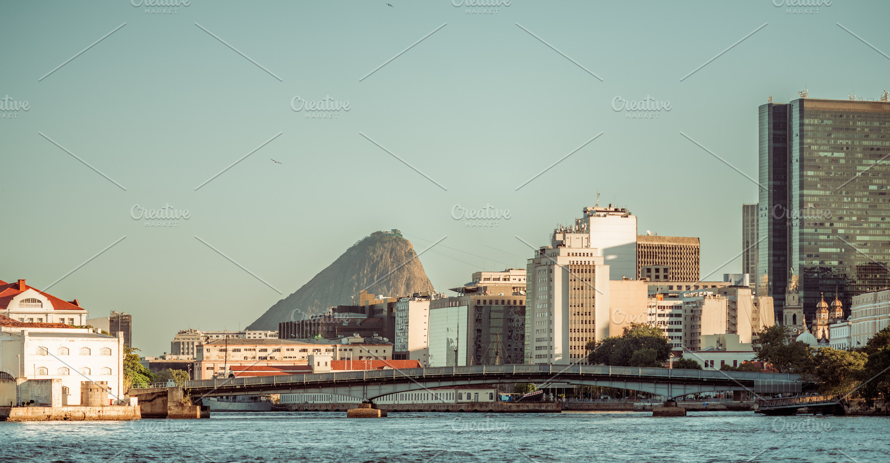 Rio Waterfront Skyline Panorama, an Architecture Photo by SkyNext