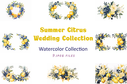 Summer Citrus Wedding Collections